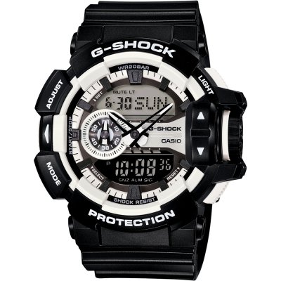 G-Shock Classic Style GA-400-1A Rotary Switch Uhr