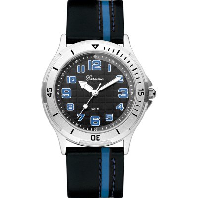 Garonne Kids KQ28Q459 Striped Uhr