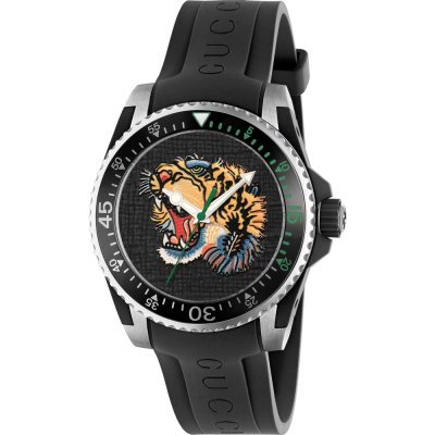 Gucci YA136318-PO1 Dive Tiger Uhr