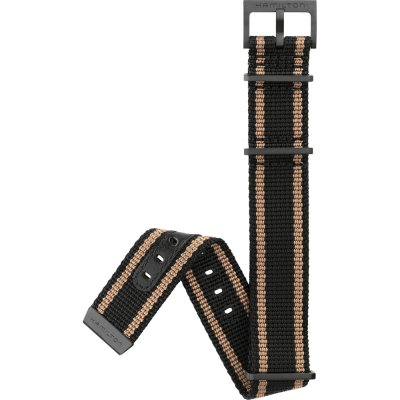 Hamilton H690.000.239 Khaki Navy GMT Band