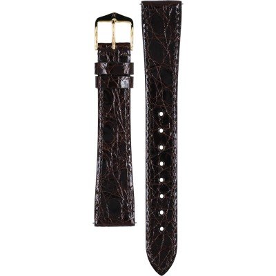 Hirsch 01808010-1-17 Genuine Croco Band