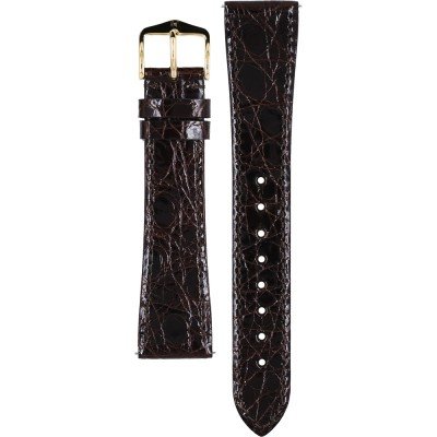 Hirsch 01808010-1-20 Genuine Croco Band