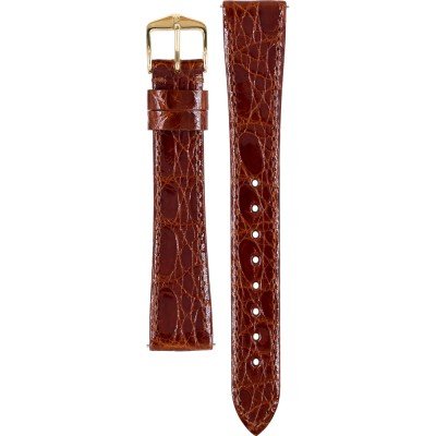 Hirsch 01808070-1-17 Genuine Croco Band