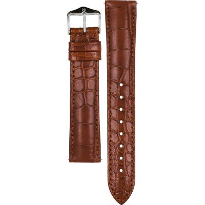 Hirsch 10220779-2-18 Genuine Alligator Band