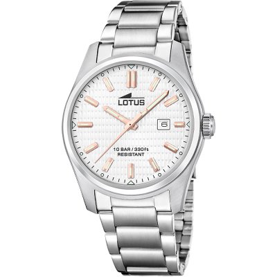 Lotus 19060/1 Acero Clasico Uhr