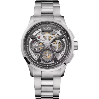 MIDO Multifort M0386621106000 Multifort Skeleton Chronograph Uhr