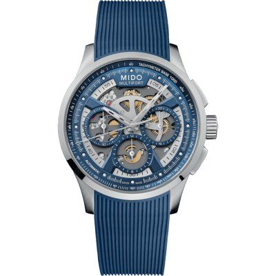 MIDO Multifort M0386621704000 Multifort Skeleton Chronograph Uhr