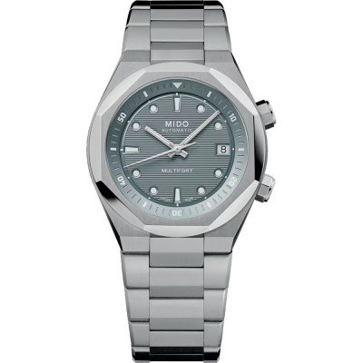 MIDO Multifort M0475071108100 Multifort 8 Two Crowns Uhr