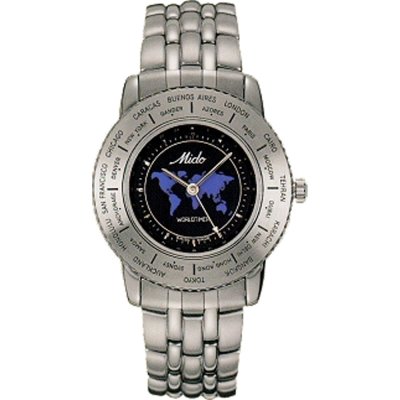 MIDO M52004181A Worldtimer Uhr
