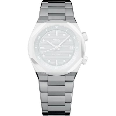 MIDO M605019261 Multifort 8 Two Crowns Band