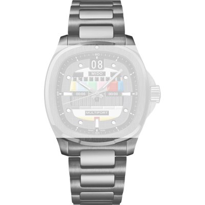 MIDO M605019793 Multifort TV Big Date Band