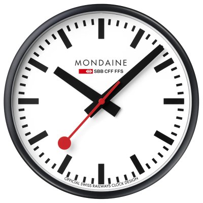 Mondaine Railways A990.CLOCK.12SBB Wall Clock 25 cm Uhr