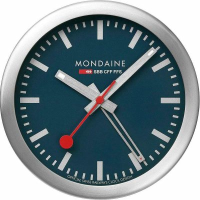 Mondaine Railways A997.MCAL.46SBV.2 Mini Table and Wall Clock Uhr