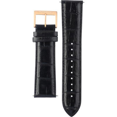 Mondaine FC8222.20R Black & Rose Gold Band