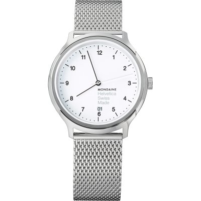 Mondaine Helvetica MH1.R2210.SM-SC Helvetica No1 Regular Uhr