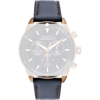 Movado 769301969 Calendoplan S Band
