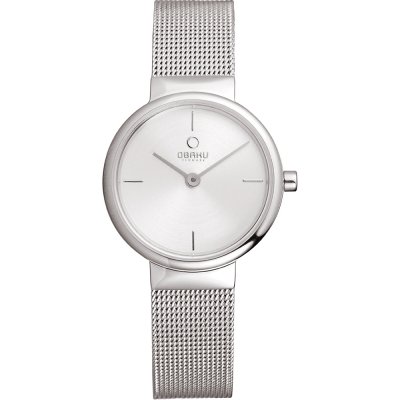 Obaku V153LXCIMC Klar Lille Uhr