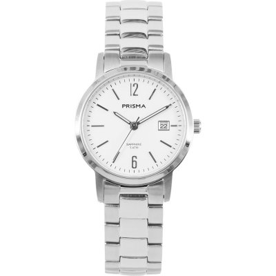 Prisma P.1474 Slimline Classic Steel Uhr