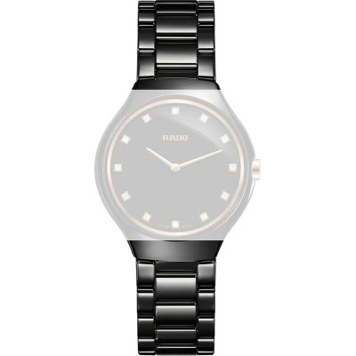 Rado straps 07.04952.10 True Thinline Band