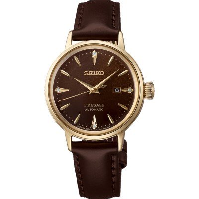 Seiko Cocktail Time SRE020J1 Presage - Cocktail Time ‘Jamaican Coffee’ Uhr