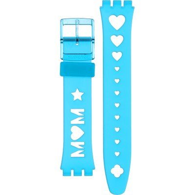 Swatch Plastic - Originals Medium (34mm) /Access/Solar/Musicall/Stop - G/SK/SL/SR/SS/SO28 AGZ353 Love From A to Z Band