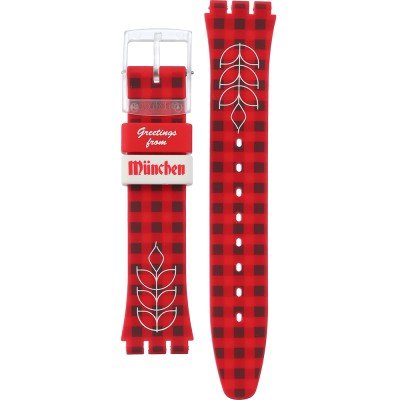 Swatch Plastic - Originals Medium (34mm) /Access/Solar/Musicall/Stop - G/SK/SL/SR/SS/SO28 AGZ413 GZ413 Munch Me Band