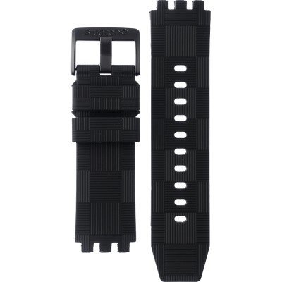 Swatch Plastic - BigBold - SB0/SO27 ASB02B404 SB02B404 Chequered Silver Band