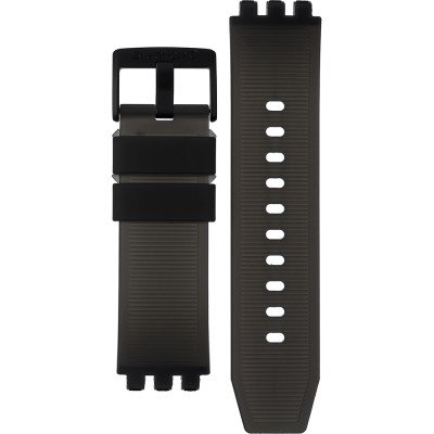 Swatch Plastic - BigBold - SB0/SO27 ASO27B121 SO27B121 Futuristic Grey Band