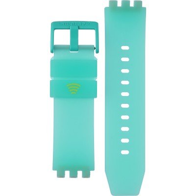 Swatch Plastic - BigBold - SB0/SO27 ASO27L100 Turquoise pay! Band