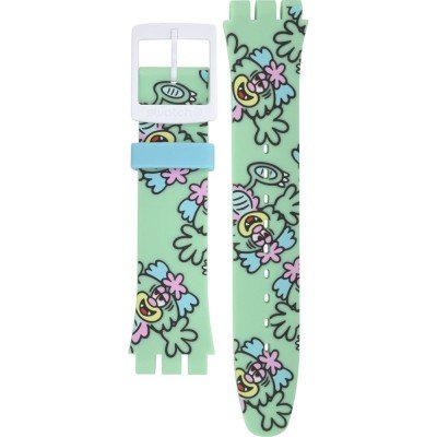 Swatch Plastic - Originals Large (41mm) SUO/SO29/SO32 ASO29Z140 Visty by Verdy Band