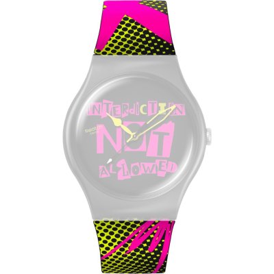 Swatch ASO32B121 Distort Mode Band