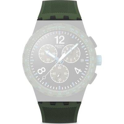 Swatch ASUSB421 Olive Rush Band
