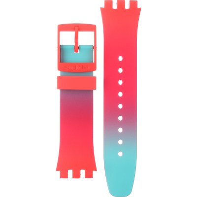 Swatch Plastic - New Chrono - SUS ASUSP100 Paradiso Kinetiko Band