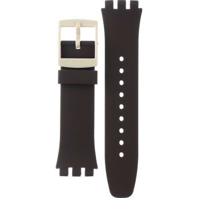 Swatch Plastic - New Chrono - SUS ASUST402 Obsidian Ink Band