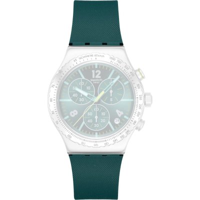 Swatch AYVS535 Greenshift glow Band
