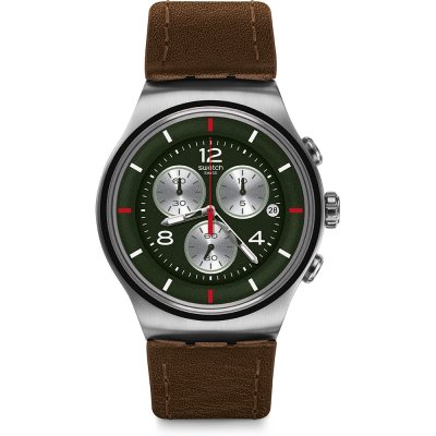 Swatch The Chrono YOS457 Bamboo Speed Uhr