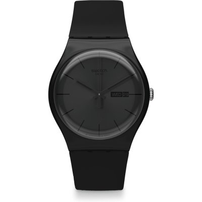 Swatch Originals Large (41mm) SUOB702 Black Rebel Uhr