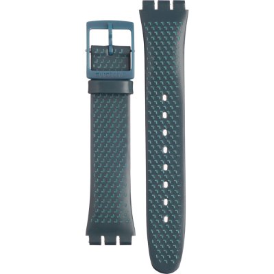 Swatch Plastic - Originals Medium (34mm) /Access/Solar/Musicall/Stop - G/SK/SL/SR/SS/SO28 AGN719 GN719 Blue Bottle Band