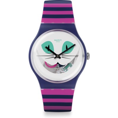 Swatch Originals Large (41mm) SUOW125 Cat Me Up Uhr