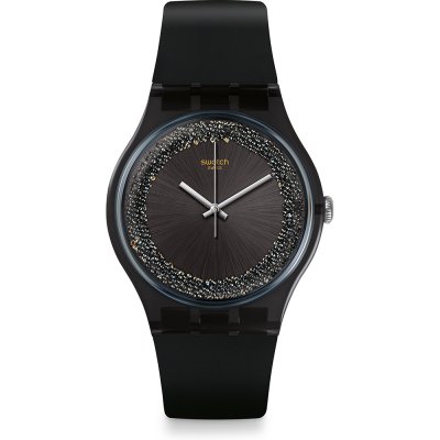 Swatch Originals Large (41mm) SUOB156 Darksparkles Uhr