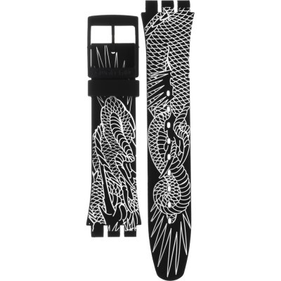 Swatch Plastic - Originals Large (41mm) SUO/SO29/SO32 ASUOZ150 SUOZ150 Draconem Band