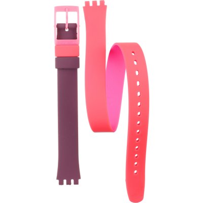 Swatch Plastic - Originals Small (25mm) - L ALP137 LP137 Fun In Pink Band