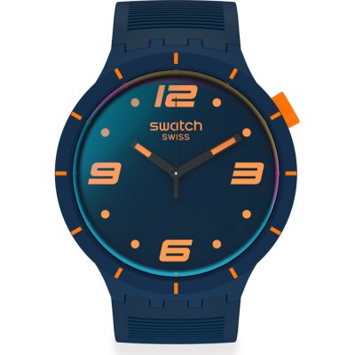 Swatch Big Bold SO27N110 Futuristic Blue Uhr