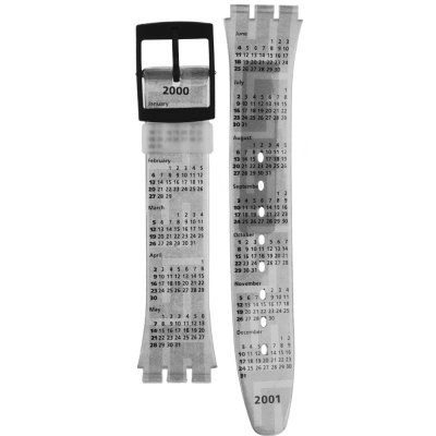 Swatch Plastic - Originals Medium (34mm) /Access/Solar/Musicall/Stop - G/SK/SL/SR/SS/SO28 AGB741 GB741 It's Here Band