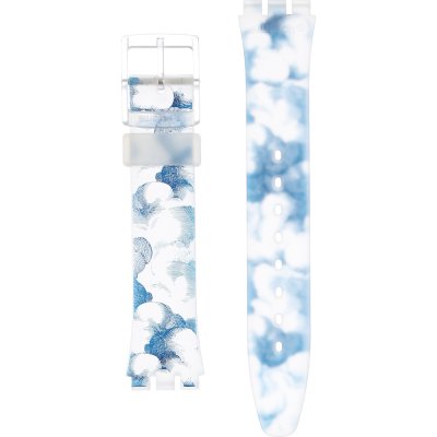 Swatch Plastic - Originals Medium (34mm) /Access/Solar/Musicall/Stop - G/SK/SL/SR/SS/SO28 AGE263 GE263 Dutch Skies Band