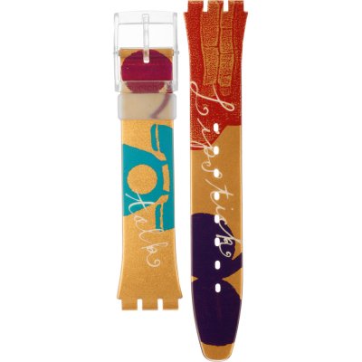 Swatch Plastic - Originals Medium (34mm) /Access/Solar/Musicall/Stop - G/SK/SL/SR/SS/SO28 AGK248 GK248 Lipstick Band
