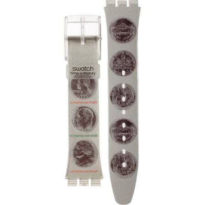 Swatch Plastic - Originals Medium (34mm) /Access/Solar/Musicall/Stop - G/SK/SL/SR/SS/SO28 AGK255 GK255 Sesterce Band