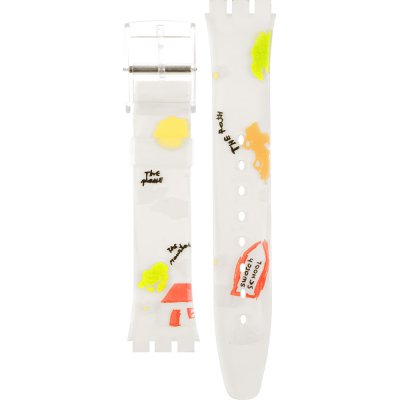 Swatch Plastic - Originals Medium (34mm) /Access/Solar/Musicall/Stop - G/SK/SL/SR/SS/SO28 AGK420 GK420 Dibujos Band