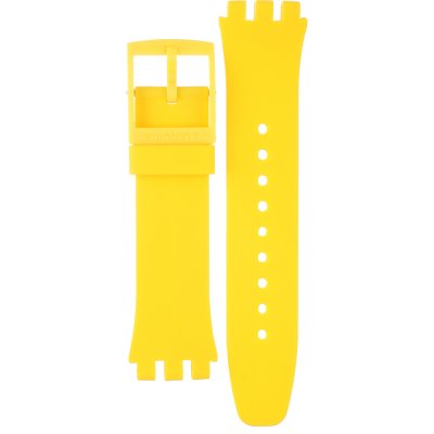 Swatch Plastic - New Chrono - SUS ASUSJ400 SUSJ400 Glowloom Band