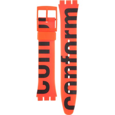 Swatch Plastic - Originals Medium (34mm) /Access/Solar/Musicall/Stop - G/SK/SL/SR/SS/SO28 AGM139 GM139 Conform Band